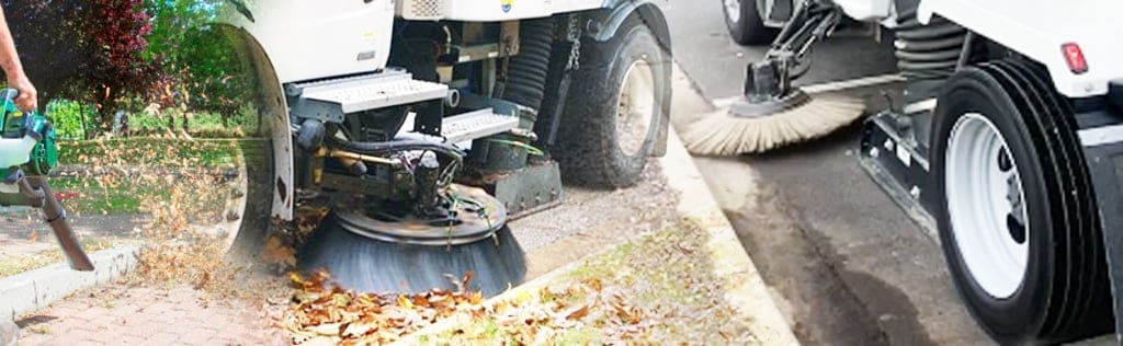 parking lot sweeping service in Regina