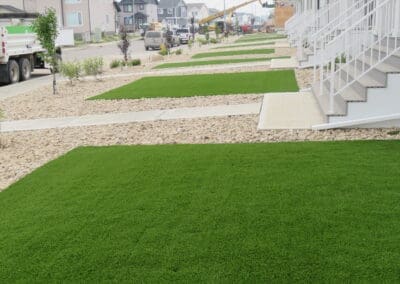 Water-efficient commercial landscaping